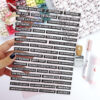 Pegatinas puffy Banners con mensajes Negro - Imagen 2