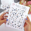Pegatinas puffy Floral - Imagen 4