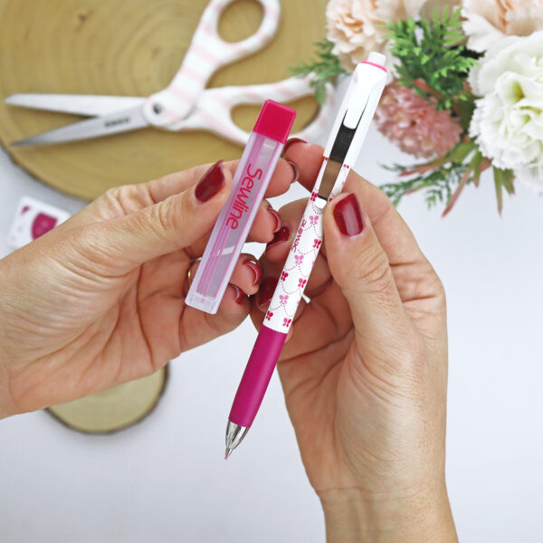 Portaminas para tela mina Rosa Sewline