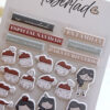 Set de pegatinas puffy Libertad Navidad - Imagen 2