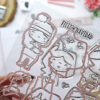 Set de sellos con troquel A5 Libertad Navidad - Imagen 2