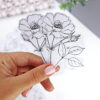 Set de troquelados Camelias - Imagen 3