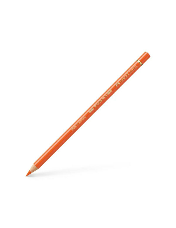 Lápiz Orange Glaze Polychromos, de Faber-Castell