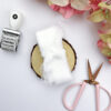 Madeja lazo chiffon Blanco 5m