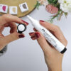 Rotulador blanco de 2,5 Pitt, de Faber-Castell