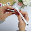 Rotulador blanco de Punta pincel Pitt, de Faber-Castell