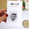 Mini sello Living la vida cuqui
