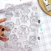 Set de sellos+troqueles Mr Lemon en Invierno - Imagen 2