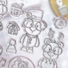 Set de sellos+troqueles Mr Lemon en Invierno - Imagen 3