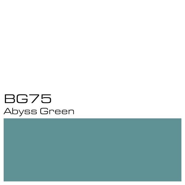 Recarga Copic Ink BG75 Abyss Green