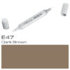 Copic Sketch E47 Dark Brown