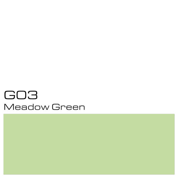 Recarga Copic Ink G03 Meadow Green
