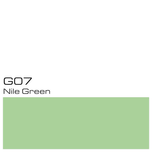Recarga Copic Ink G07 Nile Green