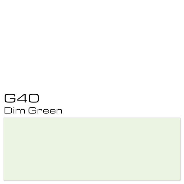 Recarga Copic Ink G40 Dim Green