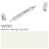 Copic Sketch W-00 Warm Gray Nº00