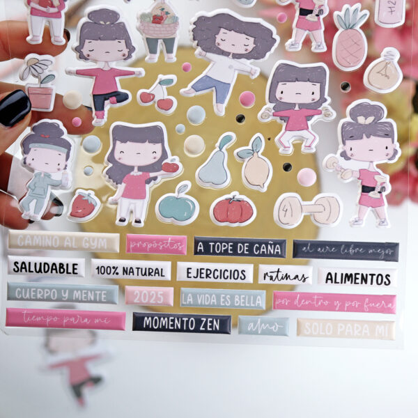 Pegatinas Puffy OUT | La Sra. Lola - Imagen 5