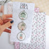 Set de charms metálicos La Sra. Lola - Imagen 2