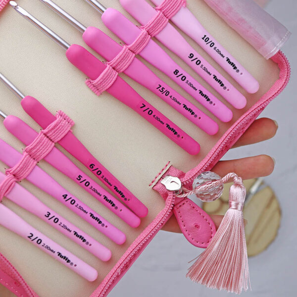 Estuche de ganchillos Rosa, de Tulip - Imagen 12