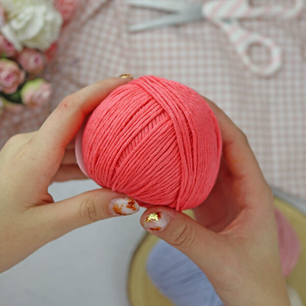 Ovillo Coral 3.5 Nature, para crochet - Imagen 6