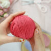 Ovillo Frambuesa 3.5 Nature, para crochet