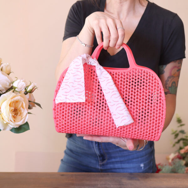 Cesta retro Coral, de Monnëka