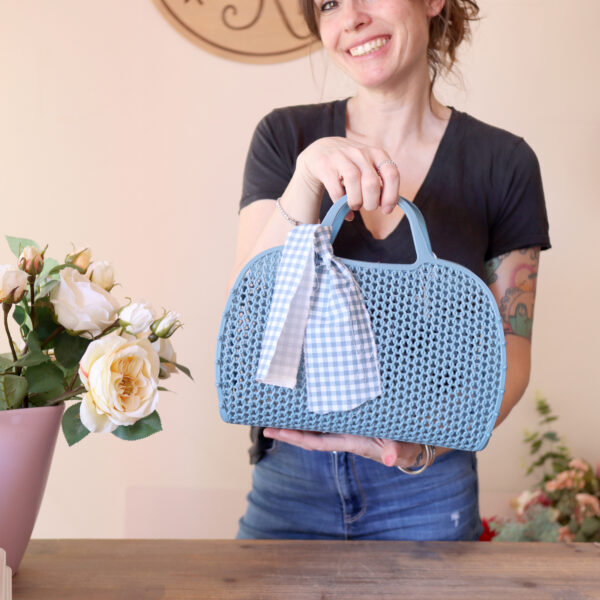 Cesta retro Denim, de Monnëka - Imagen 2
