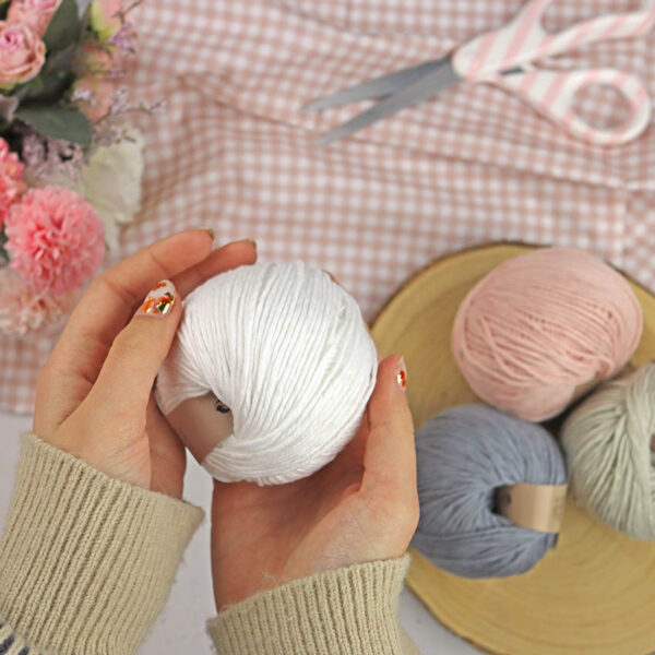 Ovillo Blanco 3.5 Nature, para crochet