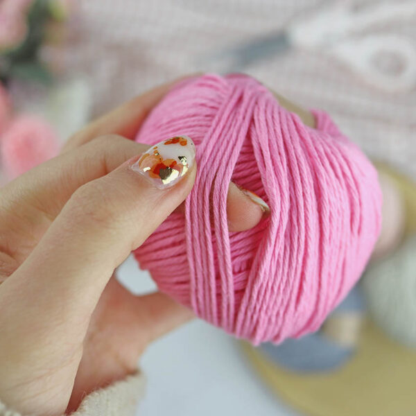 Ovillo Chicle 3.5 Nature, para crochet - Imagen 4