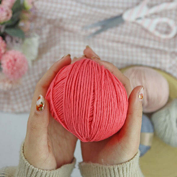 Ovillo Coral 3.5 Nature, para crochet