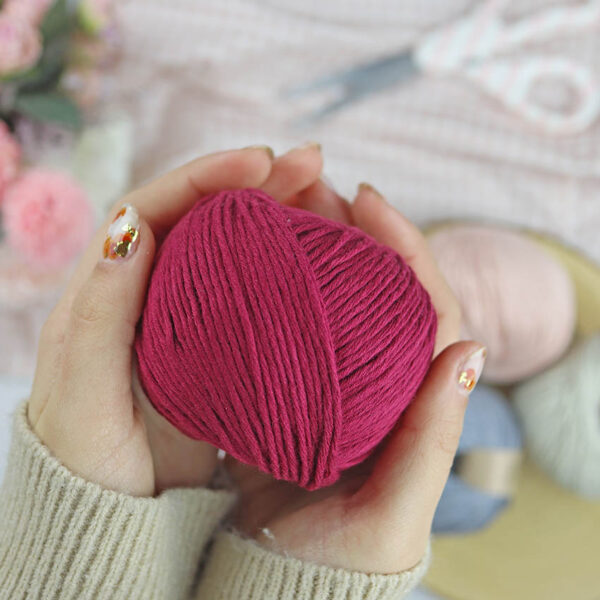 Ovillo Cereza 3.5 Nature, para crochet
