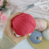Ovillo Frambuesa 3.5 Nature, para crochet - Imagen 2