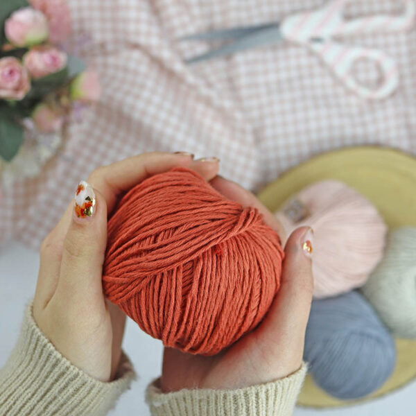 Ovillo Teja 3.5 Nature, para crochet