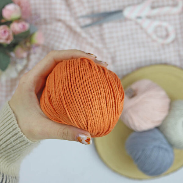Ovillo Calabaza 3.5 Nature, para crochet (copia) - Imagen 2
