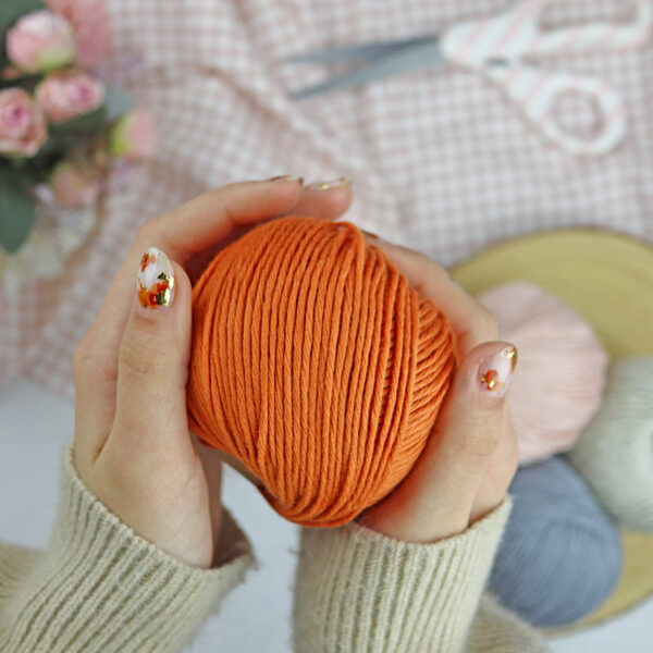 Ovillo Calabaza 3.5 Nature, para crochet (copia) - Imagen 3