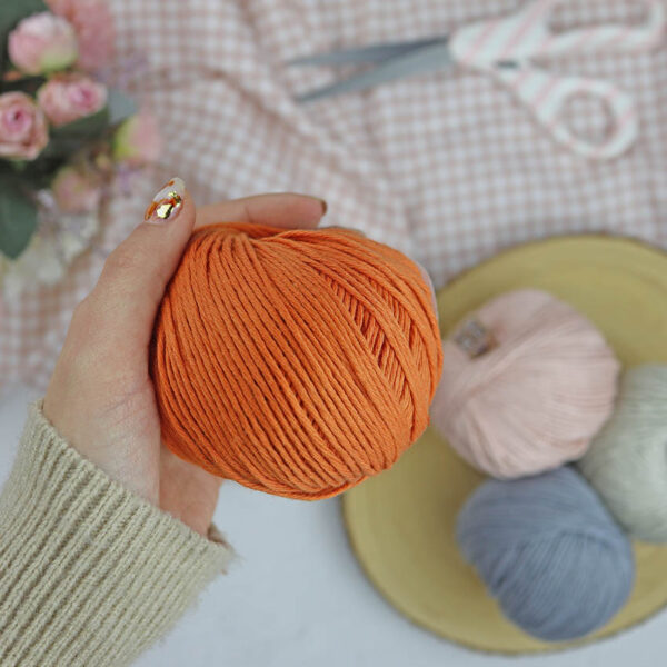Ovillo Calabaza 3.5 Nature, para crochet (copia)