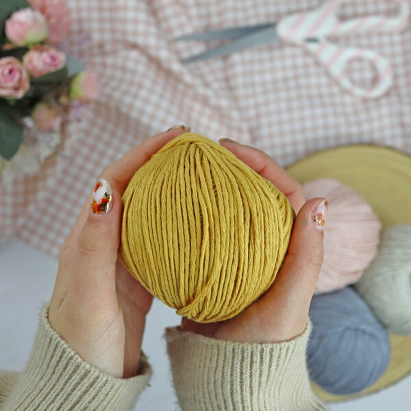 Ovillo Rubio 3.5 Nature, para crochet - Imagen 2