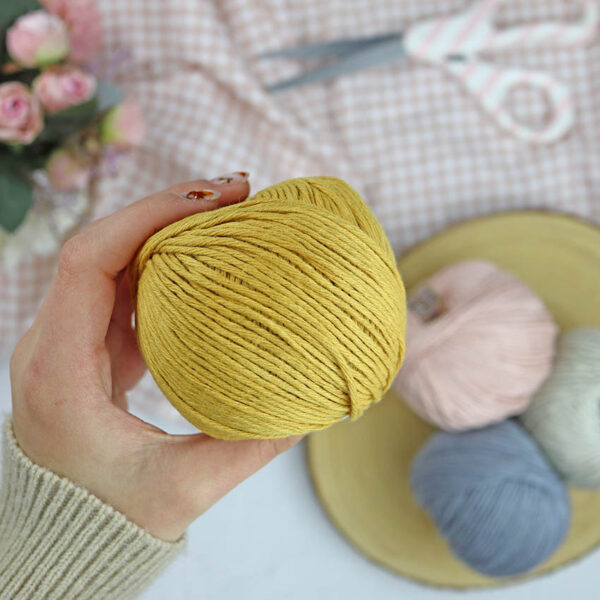 Ovillo Rubio 3.5 Nature, para crochet - Imagen 3