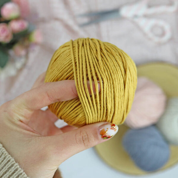 Ovillo Rubio 3.5 Nature, para crochet - Imagen 4