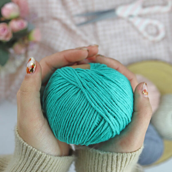 Ovillo Esmeralda 3.5 Nature, para crochet