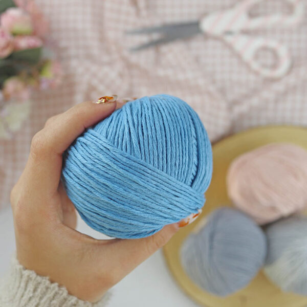 Ovillo Azul 3.5 Nature, para crochet - Imagen 3