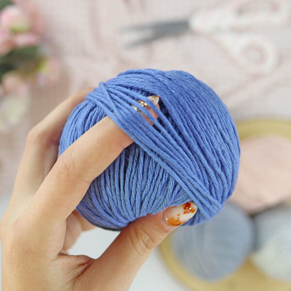 Ovillo Indigo 3.5 Nature, para crochet - Imagen 4