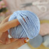 Ovillo Azul Bebé 3.5 Nature, para crochet - Imagen 4