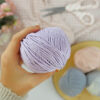 Ovillo Lavanda 3.5 Nature, para crochet - Imagen 4