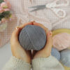 Ovillo Antracita 3.5 Nature, para crochet - Imagen 3