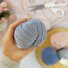 Ovillo Gris 3.5 Nature, para crochet - Imagen 3