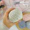 Ovillo Hueso 3.5 Nature, para crochet - Imagen 4