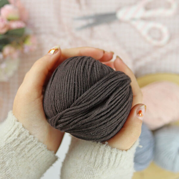 Ovillo Café 3.5 Nature, para crochet