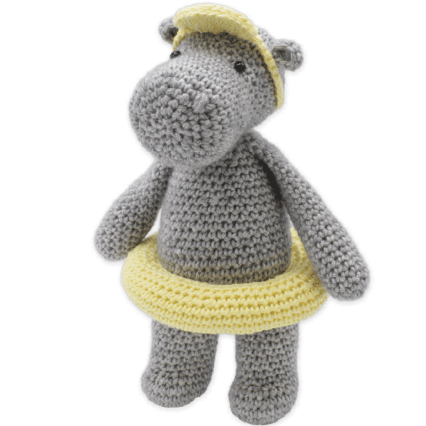 Kit de crochet Hippo Henny, de Hardicraft