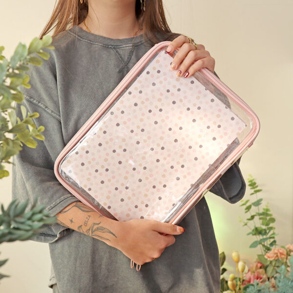Funda portadocumentos y ordenador rosa, de Iconic - Imagen 3
