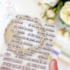 Set de sellos Frases de boda, de Lora Bailora - Imagen 3